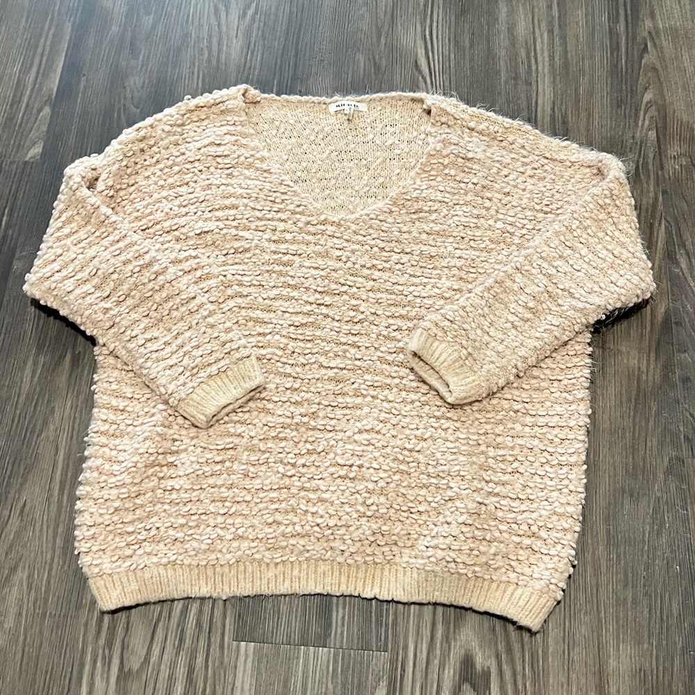 Light Pink Boutique Sweater - Size S